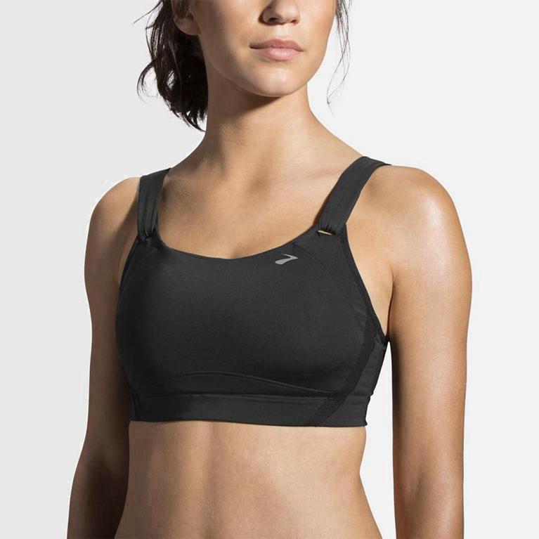 Brooks Jubralee NZ - Women's Running Bra - Grey (72851-YNWA)